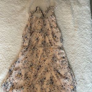 Floral motherhood maternity dress